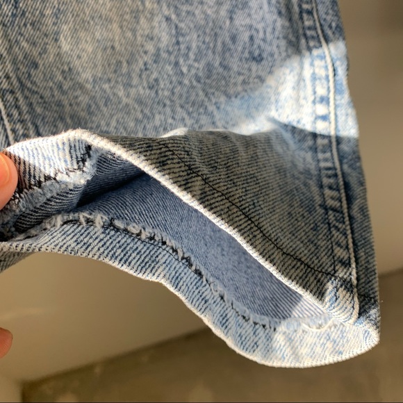 Vintage 80’s Lee acid wash capris 28” - Picture 7 of 8